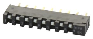 SPA08B Sip Switch, SPST, 0.1A, 20VDC, THT C&K Components
