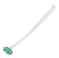 G125-FC11005F1-0150L Cable ASSY, Gecko Rcpt-Free End, 450mm Harwin