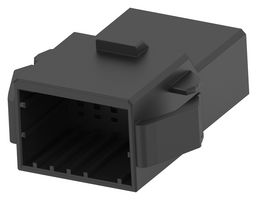 2-1318114-6 Connector Housing, Plug, 12Pos, 2.5mm Amp - Te Connectivity