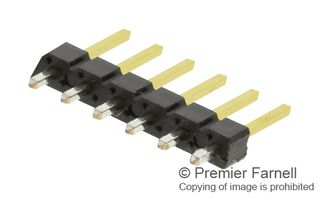 77311-118-06LF Connector, Header, 6Pos, 1ROW, 2.54mm Amphenol ICC