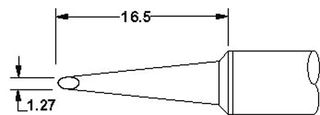 SSC-767A Tip, Mini Hoof, 700 Series Metcal