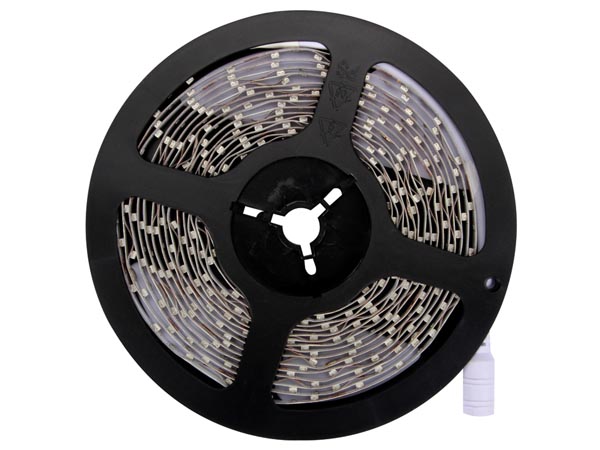 LEDS17WW KIT MET FLEXIBELE LED-STRIP EN VOEDING - WARMWIT - 300 LEDS - 5 m - 12Vdc