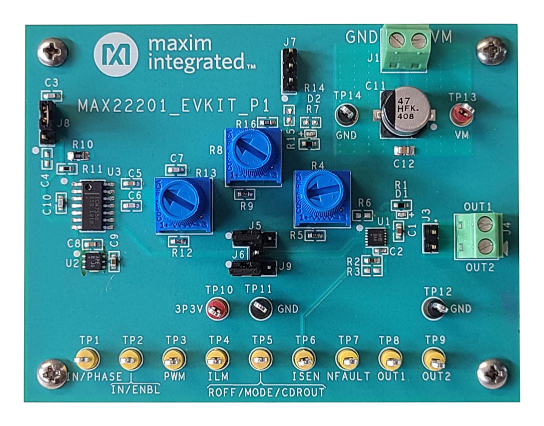 MAXIM INTEGRATED / ANALOG DEVICES Motor Control MAX22201EVKIT# EVALUATION KIT, DC BRUSHED MOTOR DRIVER MAXIM INTEGRATED / ANALOG DEVICES 3653246 MAX22201EVKIT#