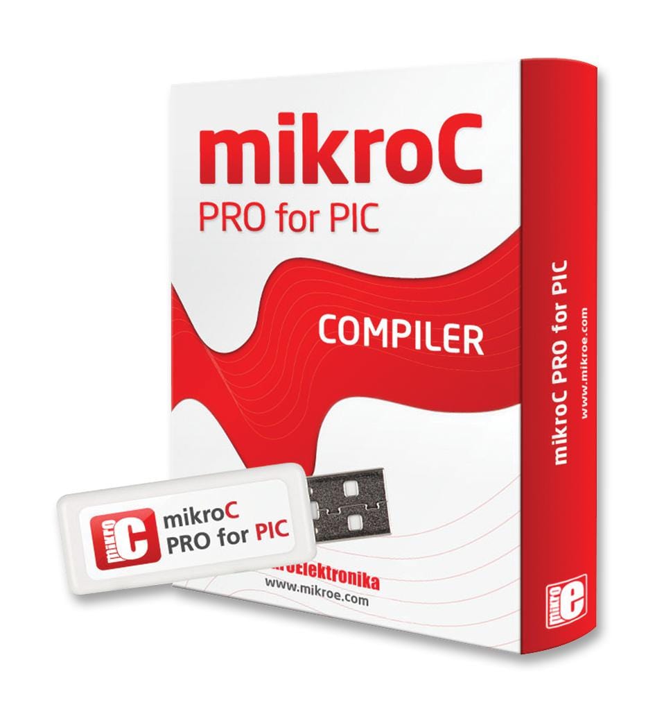 MIKROELEKTRONIKA Compilers / IDE MIKROE-736 COMPILER, USB KEY, MIKROC PRO, PIC MIKROELEKTRONIKA 2281652 MIKROE-736