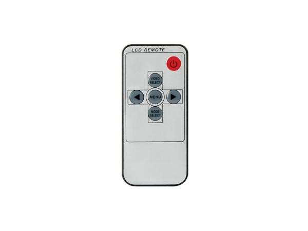 MON9T1 9" DIGITALE TFT-LCD MONITOR MET AFSTANDSBEDIENING - 16:9 / 4:3