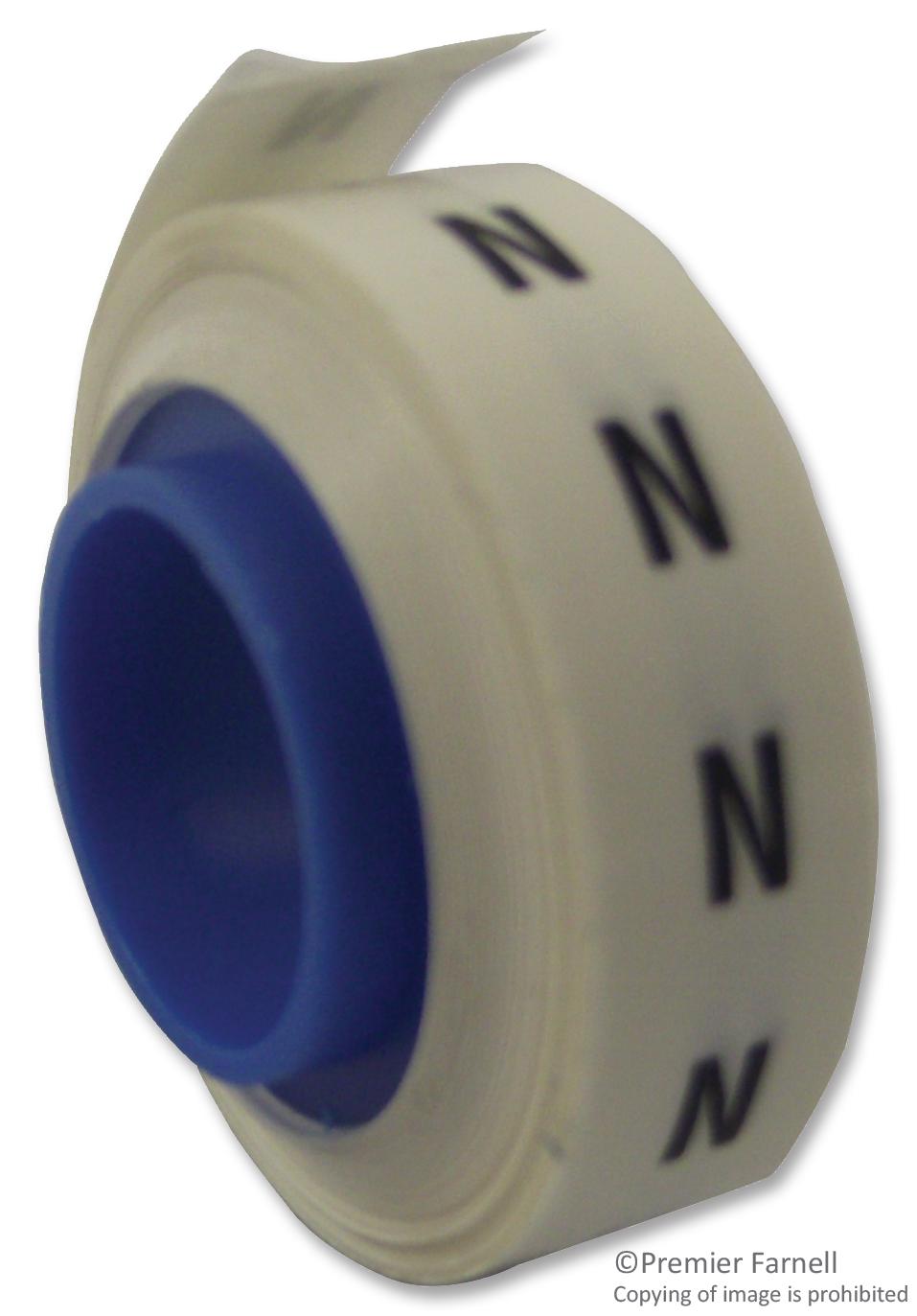 PANDUIT Wire Markers - Adhesive PMDR-N CABLE MARKER, N, REEL 2.4M PANDUIT 1464186 PMDR-N