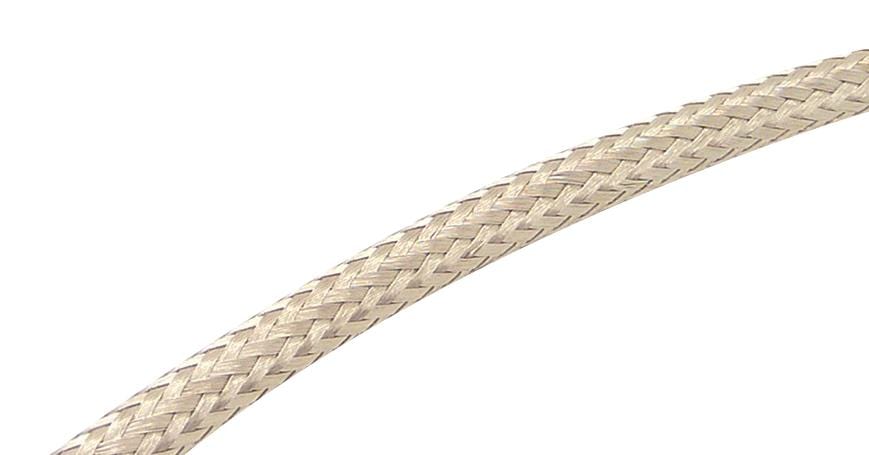 PRO POWER Sleeving PP002454 SCREENING BRAIDED, COPPER, 4MM PRO POWER 2983318 PP002454