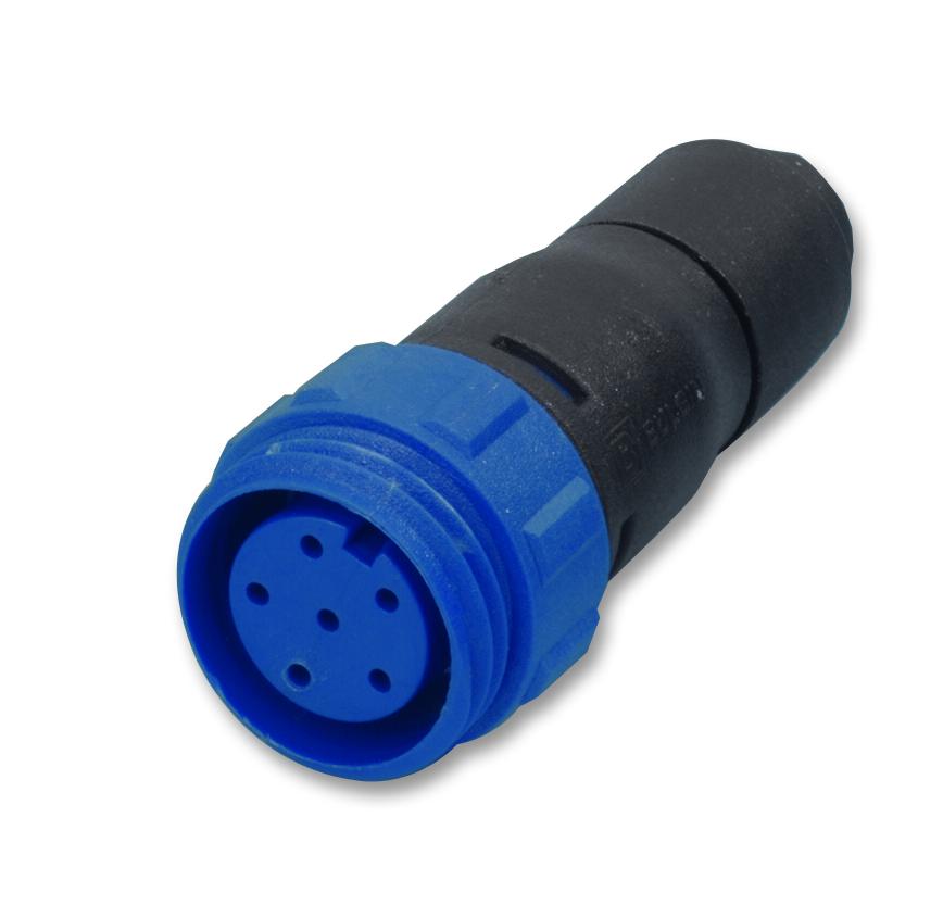 BULGIN LIMITED Industrial Circular PX0411/10S/6065 SOCKET, IN-LINE, 10WAY BULGIN LIMITED 3841108 PX0411/10S/6065