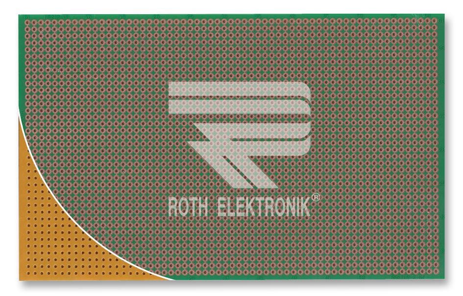 ROTH ELEKTRONIK Prototyping Boards & Breadboards RE212-HP PROTOTYPING BOARD, DUAL INLINE, FR2 ROTH ELEKTRONIK 2292015 RE212-HP