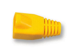 MH CONNECTORS Strain Reliefs RJ45SRB-YELLOW BOOT, RJ45, YELLOW, PK8 MH CONNECTORS 728664 RJ45SRB-YELLOW