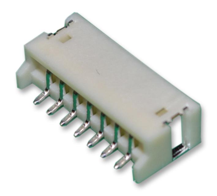 JST (JAPAN SOLDERLESS TERMINALS) Wire-to-Board S7B-ZR-SM4A-TF(LF)(SN) CONNECTOR, HEADER, 7POS, 1.5MM, 1ROW JST (JAPAN SOLDERLESS TERMINALS) 2399339 S7B-ZR-SM4A-TF(LF)(SN)