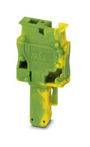 PHOENIX CONTACT Pluggable SP 4/ 1-R GNYE TERMINAL BLOCK, PLUGGABLE, 1WAY PHOENIX CONTACT 3239359 SP 4/ 1-R GNYE