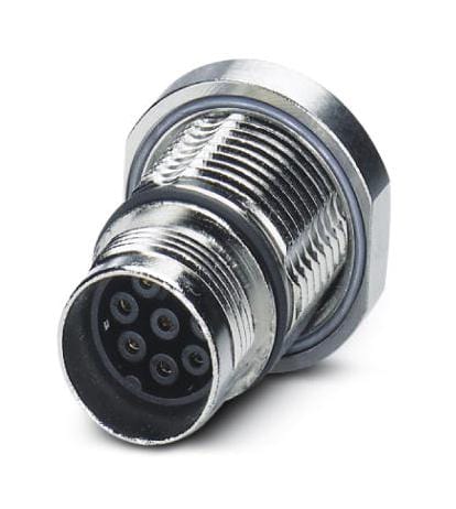 PHOENIX CONTACT Industrial Circular ST-7ES1N8AH100S CIRCULAR CONNECTOR, RCPT, 7POS, PANEL PHOENIX CONTACT 3261166 ST-7ES1N8AH100S