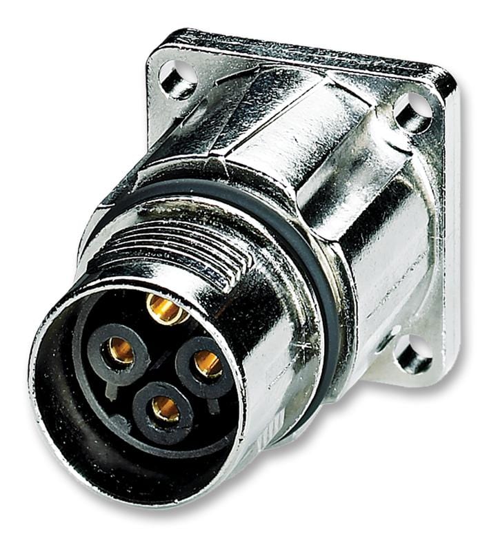 PHOENIX CONTACT Industrial Circular ST-7ES1N8AW400S CIRCULAR CONNECTOR, RCPT, 8POS, PANEL PHOENIX CONTACT 2448134 ST-7ES1N8AW400S