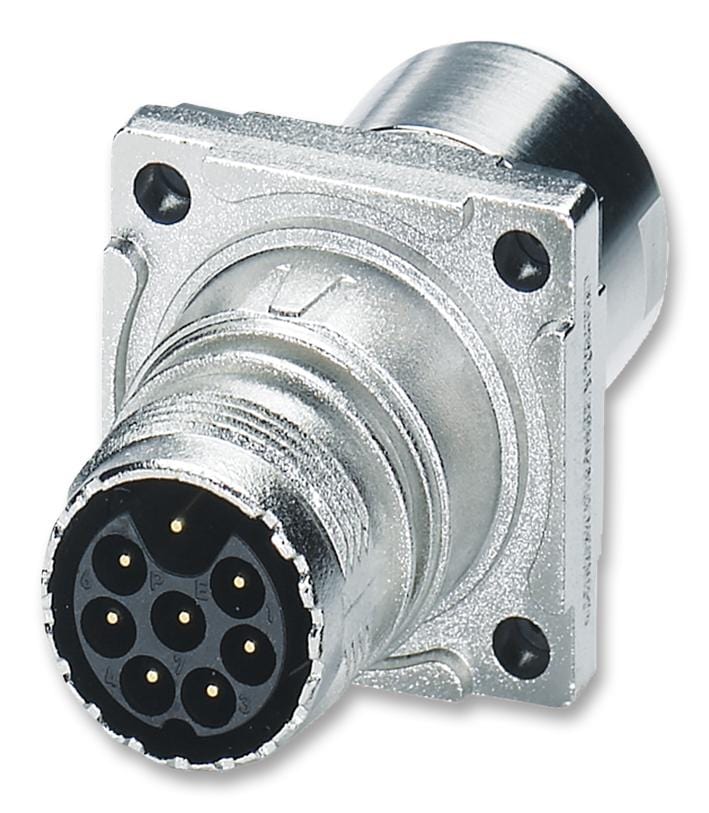 PHOENIX CONTACT Industrial Circular ST-8EP1N8ACK04S CIRCULAR CONNECTOR, RCPT, 9POS, PANEL PHOENIX CONTACT 2448127 ST-8EP1N8ACK04S