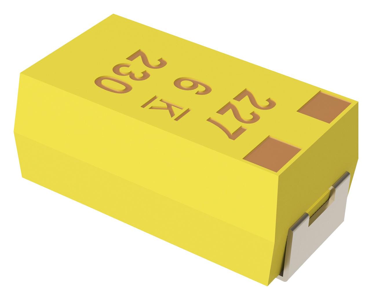 KEMET Tantalum - SMD T490T107M006ATE1K0 CAP, 100µF, 6.3V, 20% KEMET 2688579 T490T107M006ATE1K0