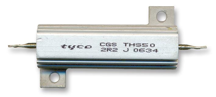 CGS - TE CONNECTIVITY Panel / Chassis Mount Resistors THS50100RJ RESISTOR, AL CLAD, 50W 100R 5% CGS - TE CONNECTIVITY 1259493 THS50100RJ