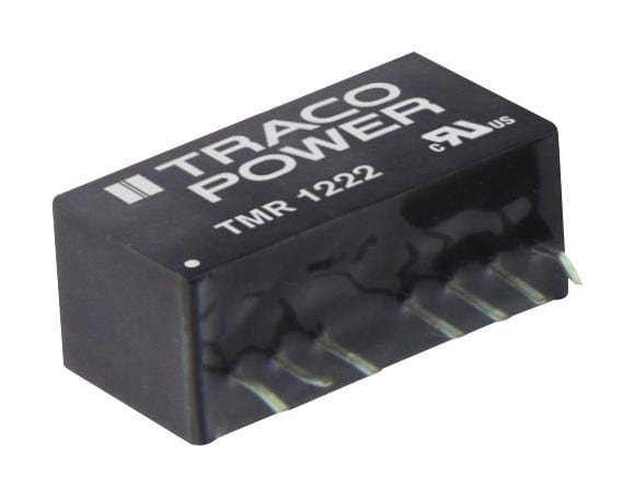 TRACO POWER Isolated Board Mount TMR 2410 CONVERTER, DC/DC, 2W, 3.3V TRACO POWER 1205066 TMR 2410