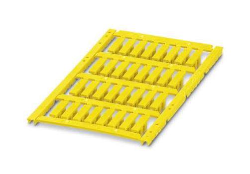 PHOENIX CONTACT Wire Markers - Clip Style UCT-WMCO 3,5 (18X4) YE CABLE MARKER, 2.9MM-3.5MM, PC, YELLOW PHOENIX CONTACT 3268210 UCT-WMCO 3,5 (18X4) YE