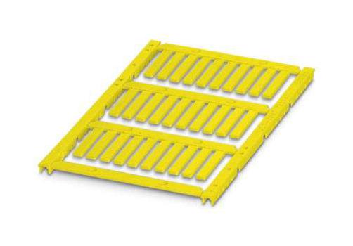 PHOENIX CONTACT Wire Markers - Clip Style UCT-WMT (23X4) YE CABLE MARKER, 1.5MM-35MM, PC, YELLOW PHOENIX CONTACT 3268227 UCT-WMT (23X4) YE