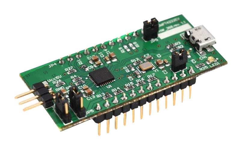 FTDI Interface / Communications UMFT4222EV-D DEV BOARD, USB2.0 TO QUADSPI/I2C BRIDGE FTDI 2860316 UMFT4222EV-D