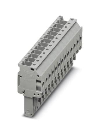 PHOENIX CONTACT Pluggable UP 4/13 TERMINAL BLOCK, PLUGGABLE, 13POS, 10AWG PHOENIX CONTACT 3268976 UP 4/13