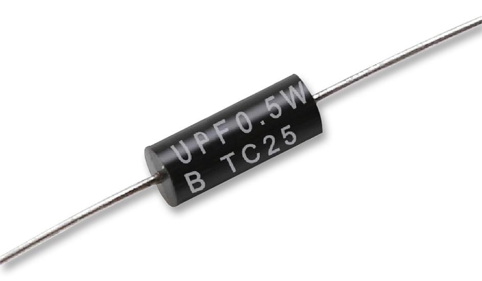 TE CONNECTIVITY Through Hole Resistors UPF50B10RV RES, 10R, 0.10%, 500MW, AXIAL TE CONNECTIVITY 2332196 UPF50B10RV