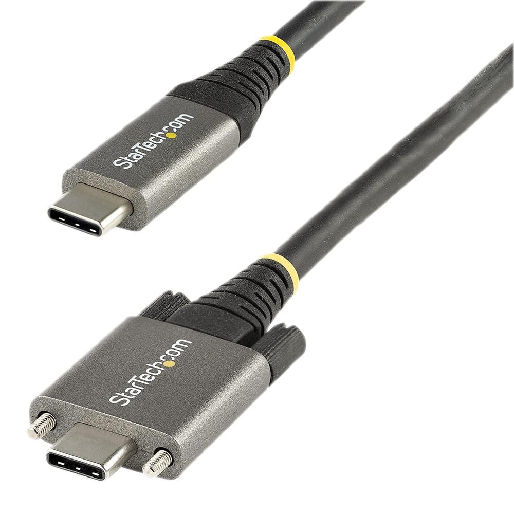 STARTECH USB Cables USB31CCSLKV1M USB CABLE, 3.2 C PLUG-PLUG, 1M STARTECH 3923786 USB31CCSLKV1M