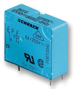 SCHRACK - TE CONNECTIVITY Power - General Purpose V23057B0006A102 POWER RELAY, 24VDC, SPST-NO, 5A, THT SCHRACK - TE CONNECTIVITY 3397659 V23057B0006A102