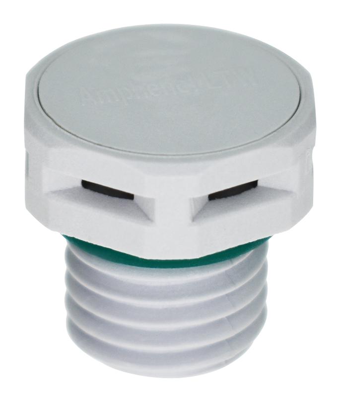 AMPHENOL LTW Accessories VENT-PS1YGY-O8002 VENT, M12 SENSOR CONNECTOR, GREY AMPHENOL LTW 2911968 VENT-PS1YGY-O8002