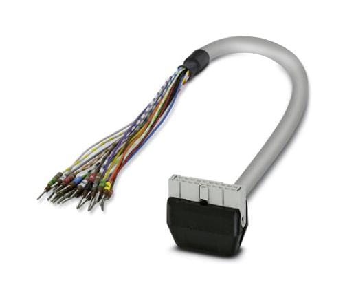 PHOENIX CONTACT I/O Cable Assemblies VIP-CAB-FLK20/FR/OE/0,14/2,0M ROUND CABLE, 20 POS, 2M, CONTROLLER PHOENIX CONTACT 3260249 VIP-CAB-FLK20/FR/OE/0,14/2,0M