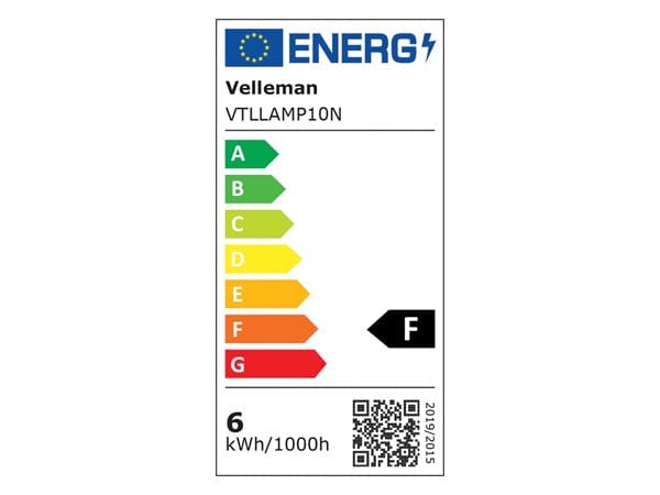 Velleman Loep/ Loeplampen VTLLAMP10N LED-LOEPLAMP MET BEVESTIGINGSKLEM - 5 DIOPTRIE - 6 W - 30 LEDs - WIT VTLLAMP10N VTLLAMP10N