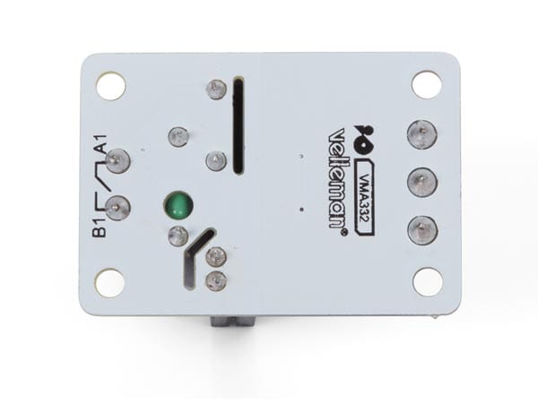 Velleman Arduino compatible sensoren WPM332 HALFGELEIDERRELAIS MODULE - 1 KANAAL WPM332 WPM332