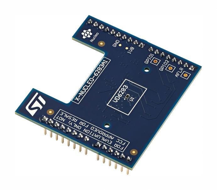 STMICROELECTRONICS ARM X-NUCLEO-6283A1 EXPANSION BOARD, STM32 NUCLEO BOARD STMICROELECTRONICS 3772973 X-NUCLEO-6283A1
