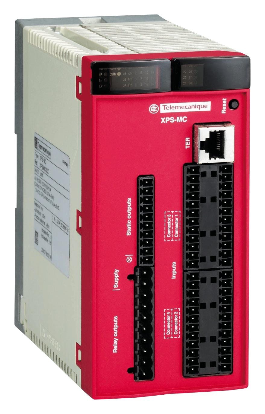 SCHNEIDER ELECTRIC Process XPSMC32Z SAFETY CONTROLLER, 32 I/P, 10 O/P SCHNEIDER ELECTRIC 2835275 XPSMC32Z