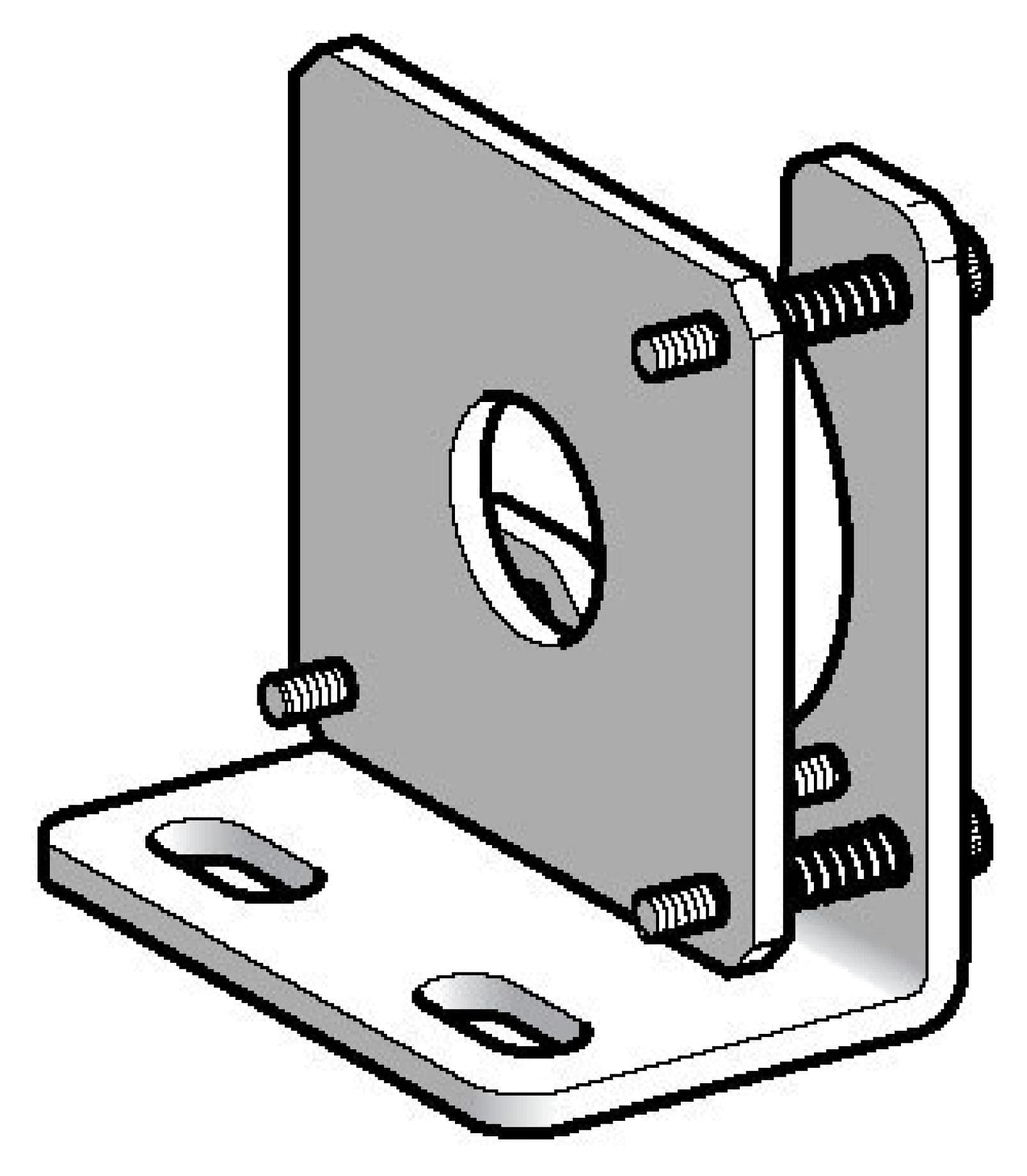 SCHNEIDER ELECTRIC Mounting Devices XUZA318 MOUNTING BRACKET, METAL SCHNEIDER ELECTRIC 3115713 XUZA318