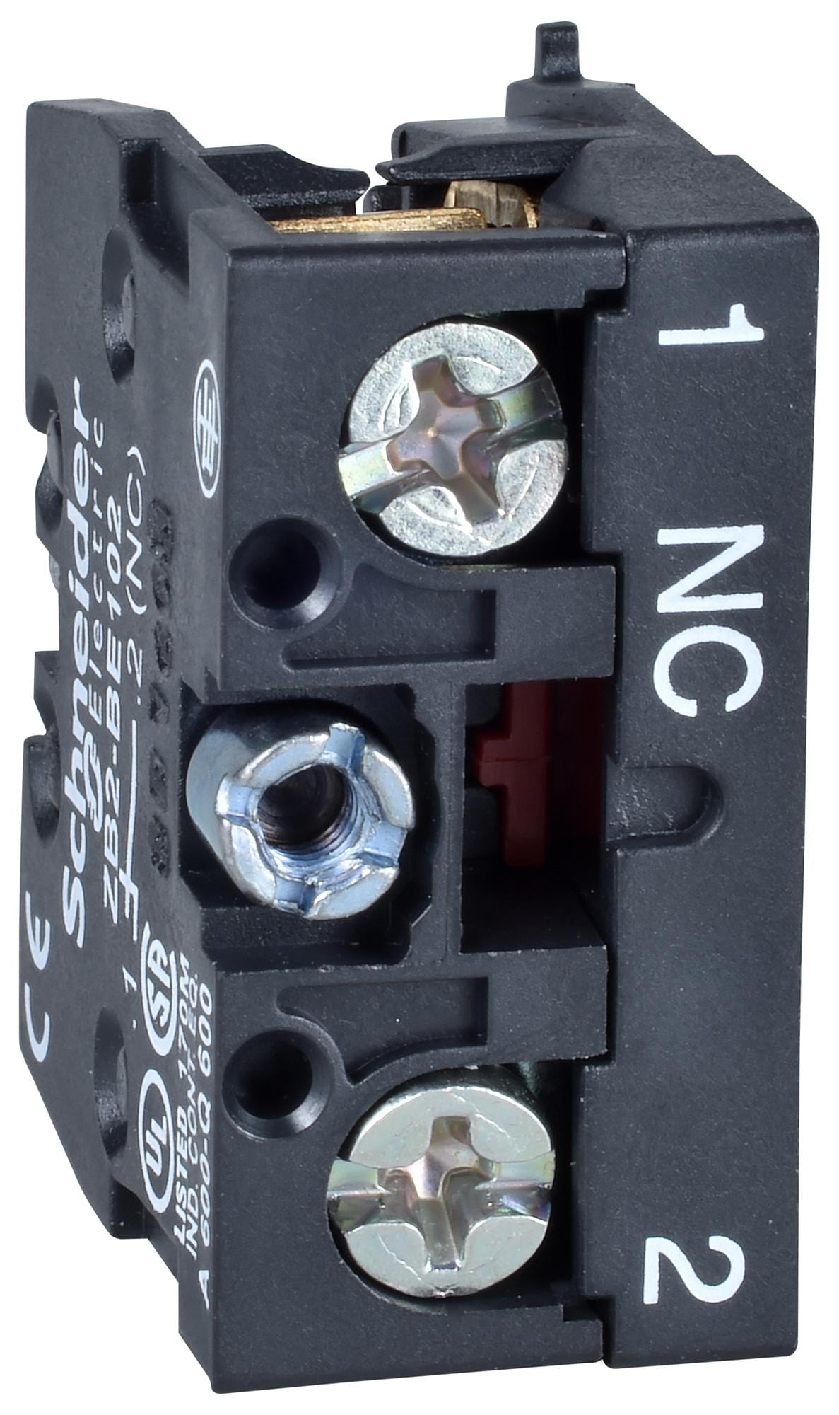 SCHNEIDER ELECTRIC Contact Blocks ZB2BE201 CONTACT BLOCK, 1POLE, SCREW CLAMP SCHNEIDER ELECTRIC 3114888 ZB2BE201