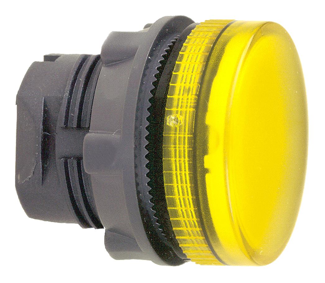 SCHNEIDER ELECTRIC Indicator Lenses ZB5AV083S INDICATOR LENS, YELLOW, ROUND, 22MM SCHNEIDER ELECTRIC 3215230 ZB5AV083S